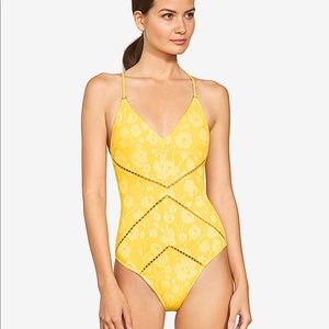New [Robin Piccone] Sadie cross back one piece